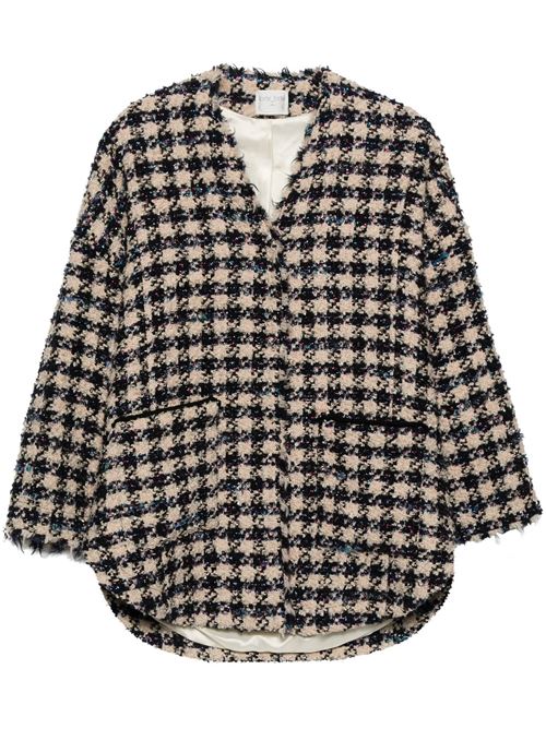 Tweed metallic jacket Forte forte | 12808INK